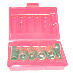 6 pc. double-duty flip sockets 1/2" drive
