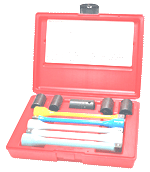 10 pc. torque extension kit and thinwall sockets